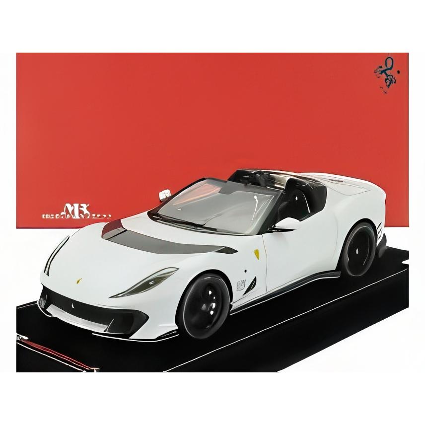 フェラーリ 812 コンペティツィオーネA 2022 シャルルルクレール 白 MR 1/18 限定99台 | 
