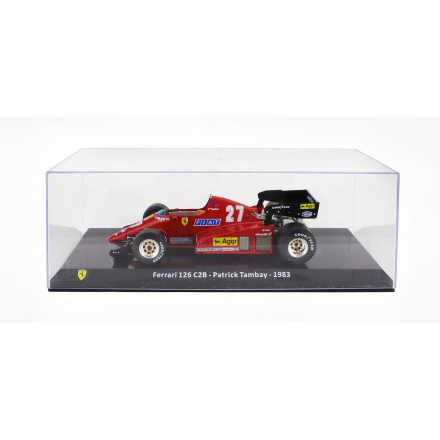 1983 Ferrari F1 126 C2B #27 Tambay Red/Black EDICOLA 1/24 ミニカー