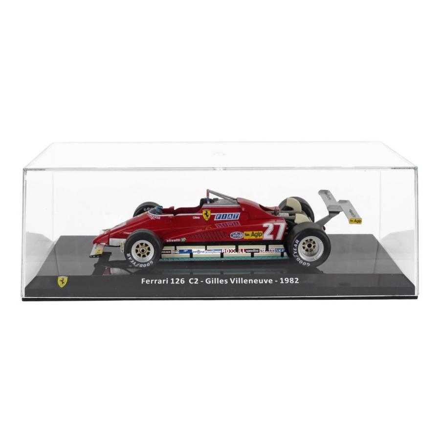 1982 Ferrari F1 126C2 #27 Villeneuve Red EDICOLA 1/24 ミニカー