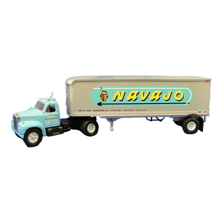 Mack 1960 B-61 Tractor & Trailer Navajo / FIRST GEAR 1/34 ミニカー