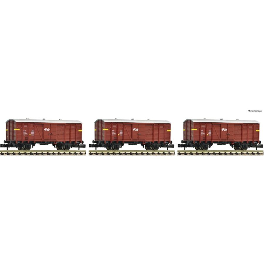 Nゲージ 鉄道模型 貨車 Fleischmann NS Era III DC Stueckguttransport 3pcs. | 