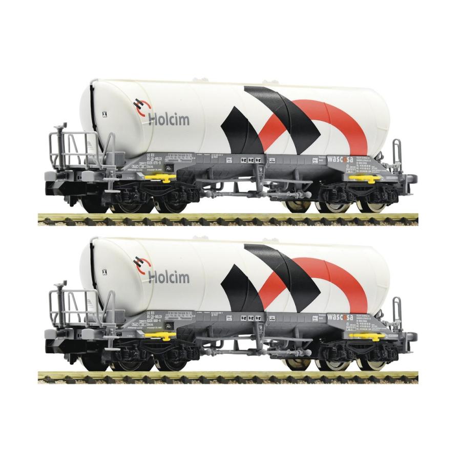Nゲージ 鉄道模型 貨車 Fleischmann Wascosa ホッパ車 Holcim Era VI DC Silowagenset 2pcs. | 
