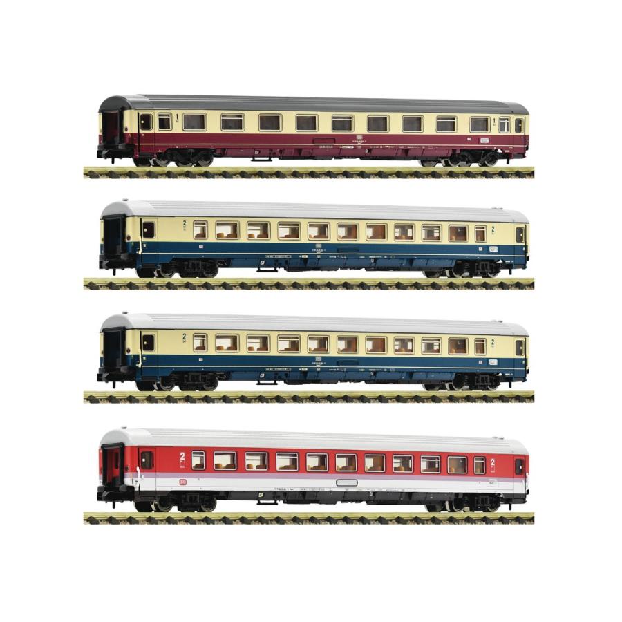 Nゲージ 鉄道模型 客車 Fleischmann フライシュマン DB 客車 4両セット Frans Hals Era IV DC 4pcs. set | 