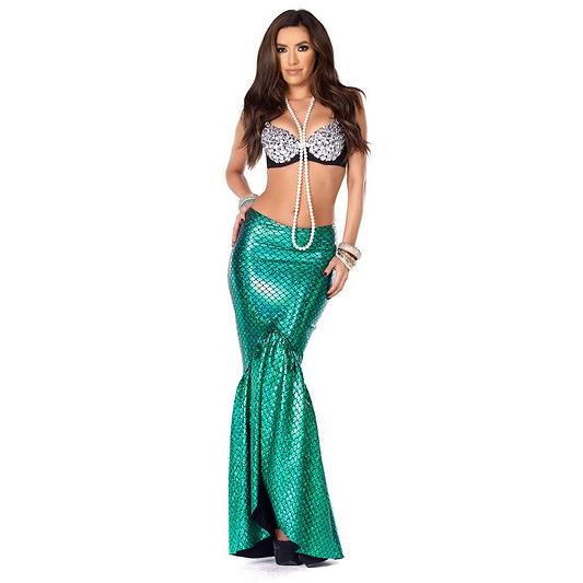 コーラル・リーフ　セクシーマーメイド コスチューム　2点セット　コスプレ衣装　(二次会、結婚式、仮装、パーティー、宴会、ハロウィン）大人女性用 送料無料 |  | 02