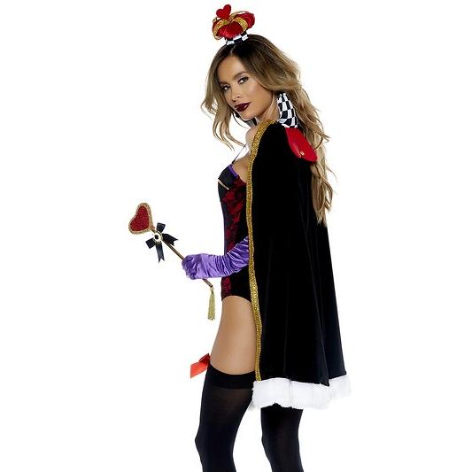 ミラー・ミラー 悪魔のクィーン コスチューム 3点セット　コスプレ衣装　(二次会、結婚式、仮装、パーティー、宴会、ハロウィン）大人女性用 送料無料 |  | 01