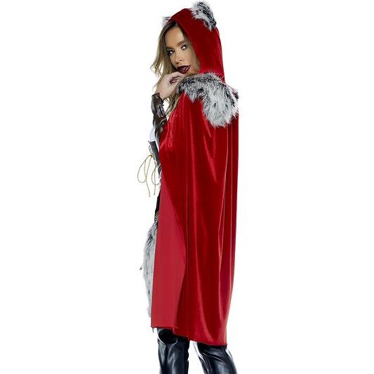 ストーリーブック 赤ずきんちゃん風 コスチューム 4点セット　コスプレ衣装　(二次会、結婚式、仮装、パーティー、宴会、ハロウィン）大人女性用 送料無料 |  | 01