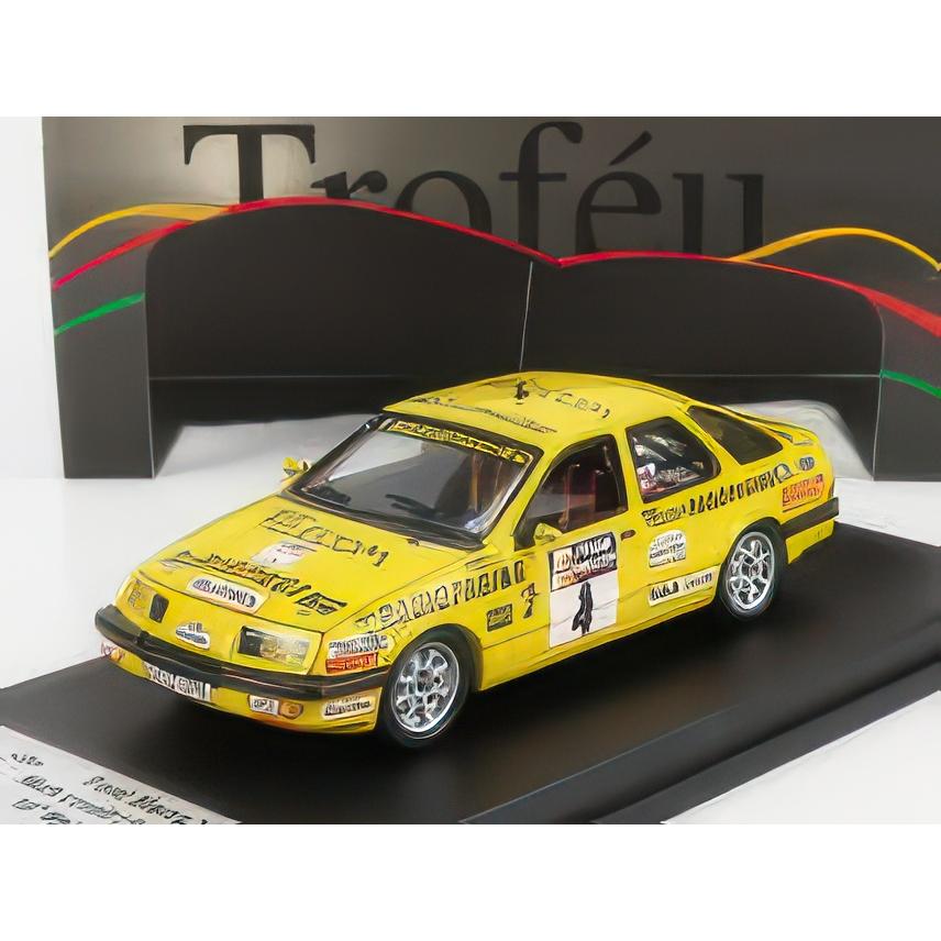 FORD SIERRA XR4 N 4 RALLY WELSH 1987 M.LOVELL R.FREEMAN YELLOW TROFEU 1/43 | 