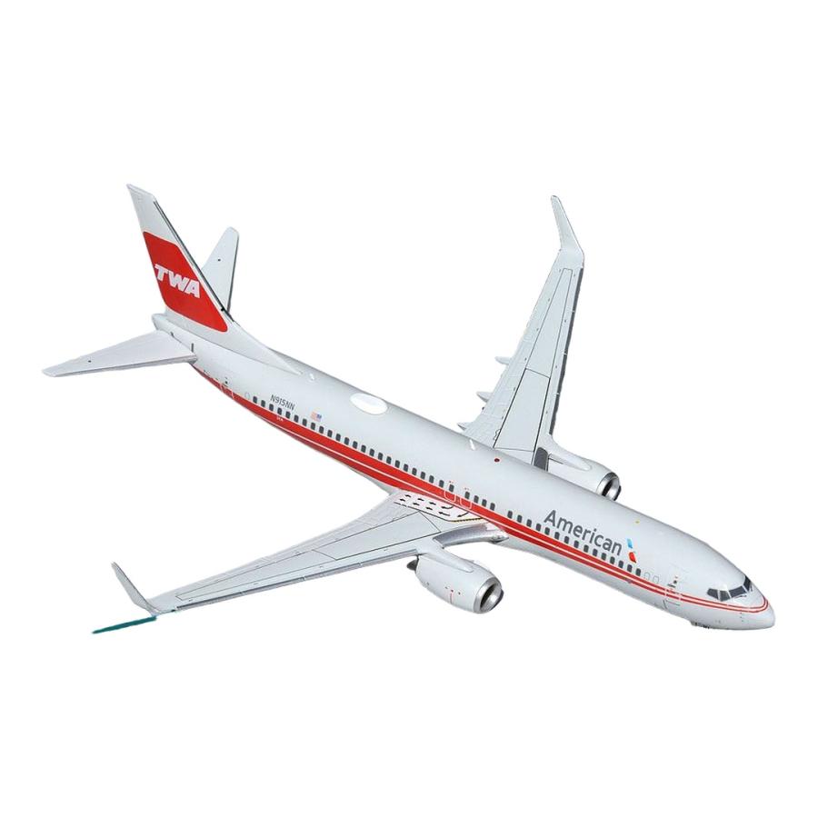 American Airlines ボーイング 737-800W N915NN TWAヘリテージ塗装 GeminiJets 1/200 飛行機模型 | 