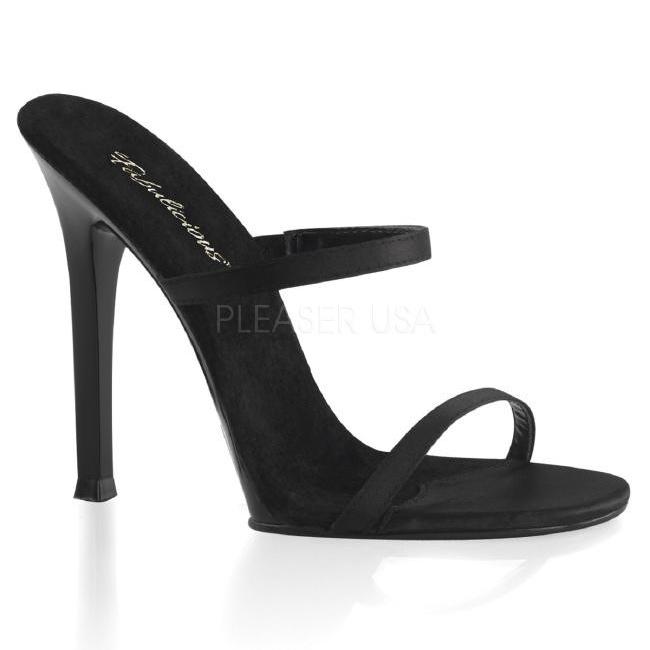 GALA-02 4.5インチ(約11.5cm) ハイヒール ミュール サンダル /Pleaserプリーザー パーティー 靴 大きい シンデレラサイズ | 