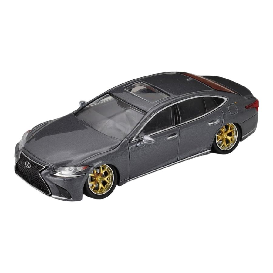 LEXUS LS500h ミニカー 1/64 Lexusレクサス LS500h 2020 グレー / GCD 1/64 ミニカー : バスク