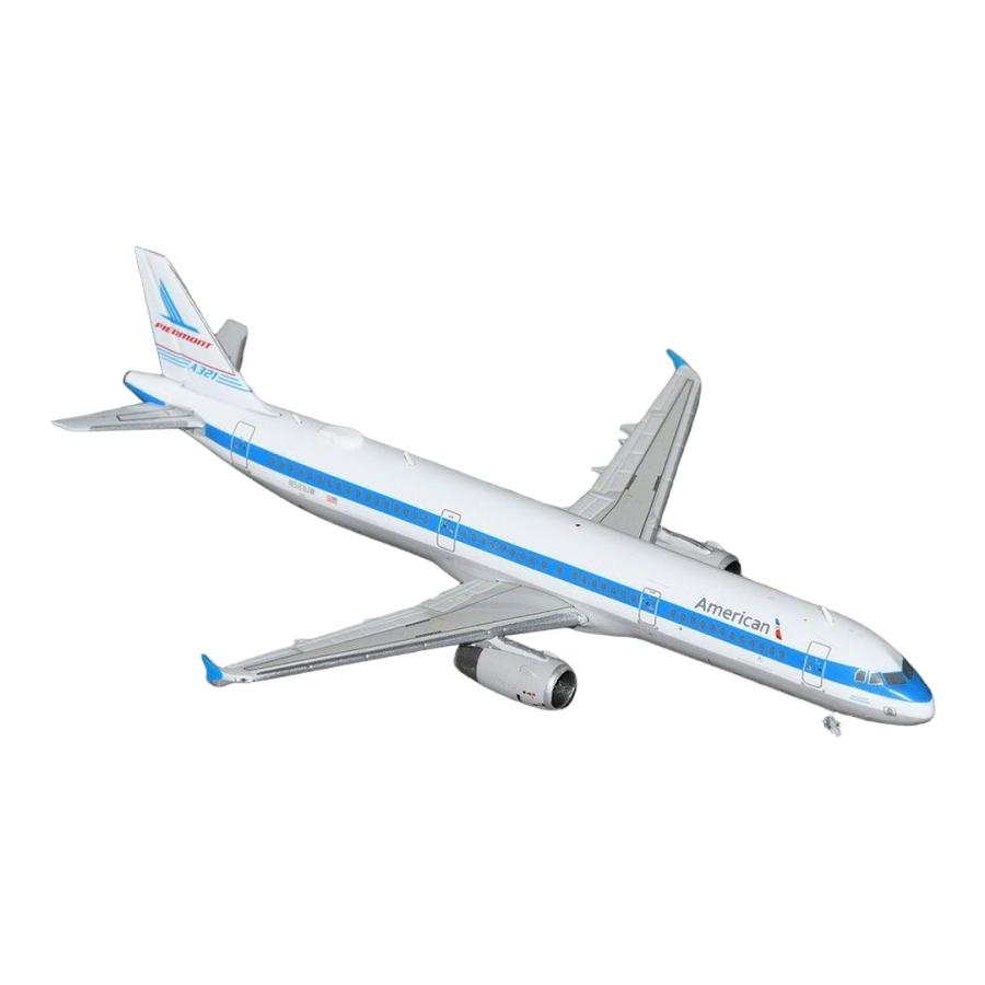 American Airlines エアバス A321-200 N581UW ピードモント航空レトロ塗装 / Gemini 1/400 | 
