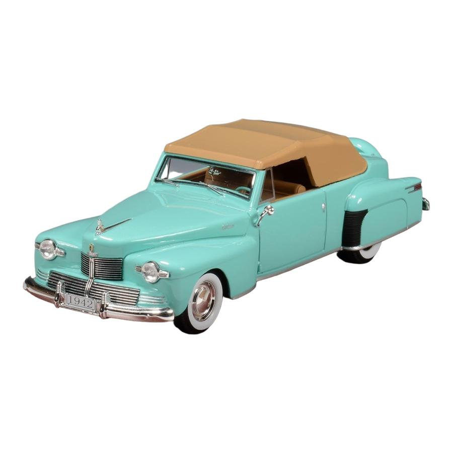 【予約】2026年発売予定 Lincoln Continental カブリオレ クローズド 1942 / GLM 1/43 ミニカー | 