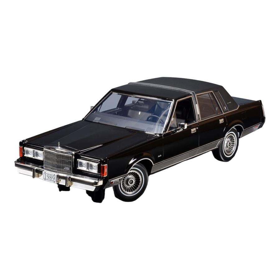 【予約】2026年発売予定 Lincolnリンカーン Town Carタウンカー 1989 ブラック 限定版 / GLM 1/18 ミニカー | 