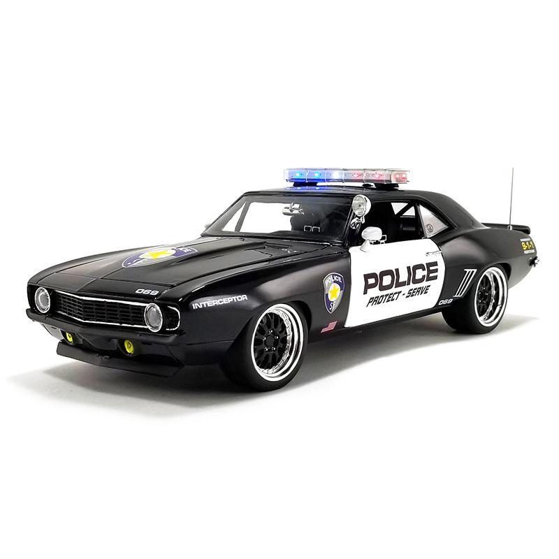 【予約】8月以降発売予定Street Fighter Police Interceptor - 1969 Chevrolet Camaro /GMP 1/18 ミニカー | 