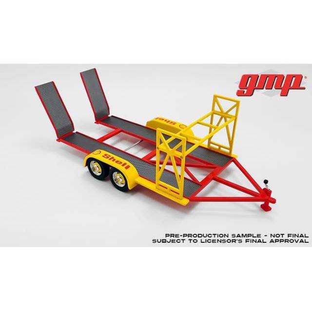 GMP タンデムカートレーラー シェルオイル イエローレッド/GMP 1/18ミニカー | 