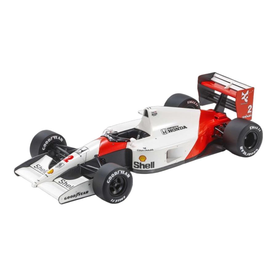 McLaren MP4/6 Gerhard Berger No.2 ホワイト/レッド / GP Replicas 1/18 ミニカー | 