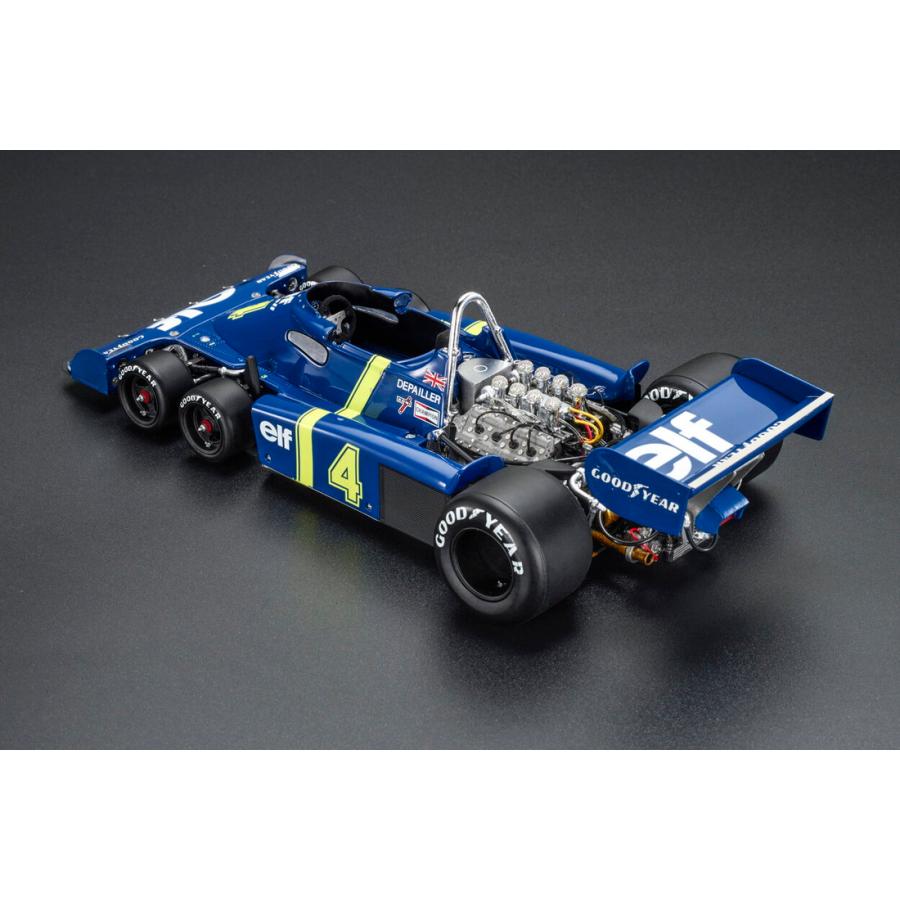 【予約】TYRRELL F1 P34 ELF 6輪 #4 3位モナコGP '76 デパイユ ブルー GP Replicas 1/18 500台限定 |  | 01
