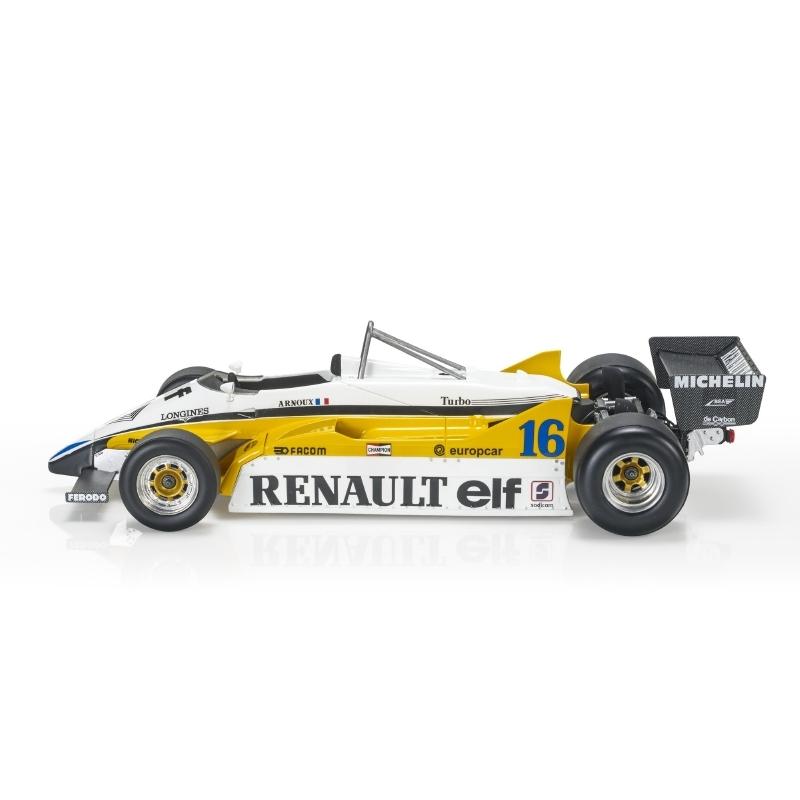予約 12月以降発売予定Renault 82％以上節約 RE 30B Turbo GPレプリカ 1 Arnoux 18 ミニカー