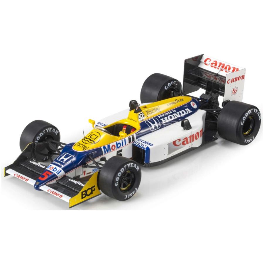 ミニチャンプス　F1 ウィリアムズ　ホンダ　FW11B マンセル ミニチャンプス 1/43 ウィリアムズ・ホンダ FW11B マンセル 1987