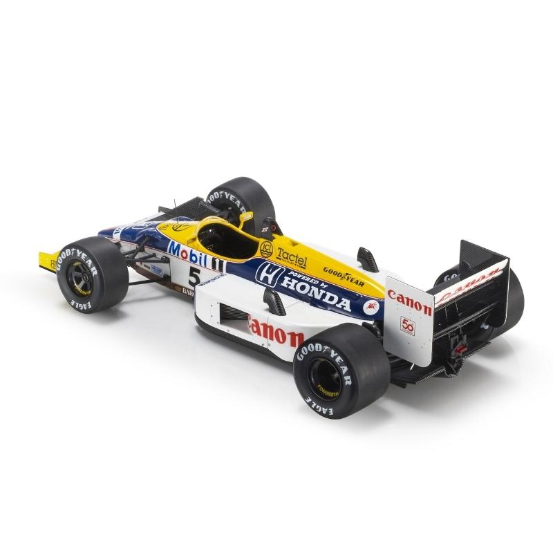 Williams FW11B 1987年 F1 サンマリノGP 優勝 #5 N マンセル ディスプレイケース付き/ GP Replicas 1/18 |  | 01