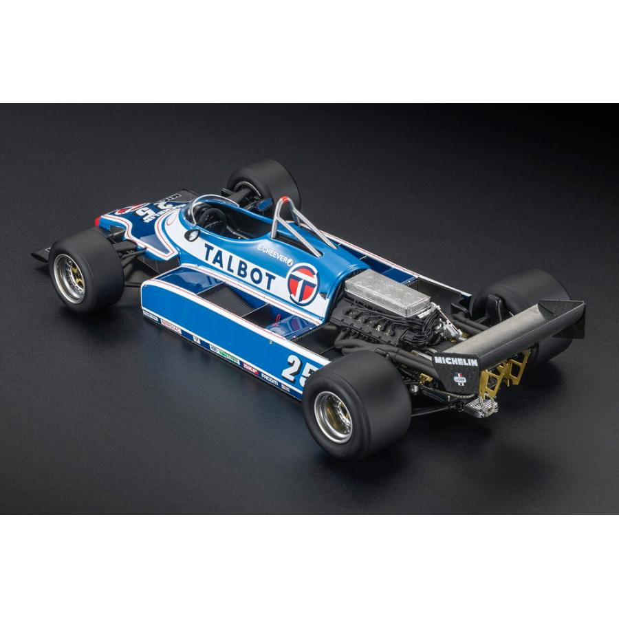 LIGIER F1 JS17 #25 デトロイトGP 2位 1982 エディ・チーバー GP