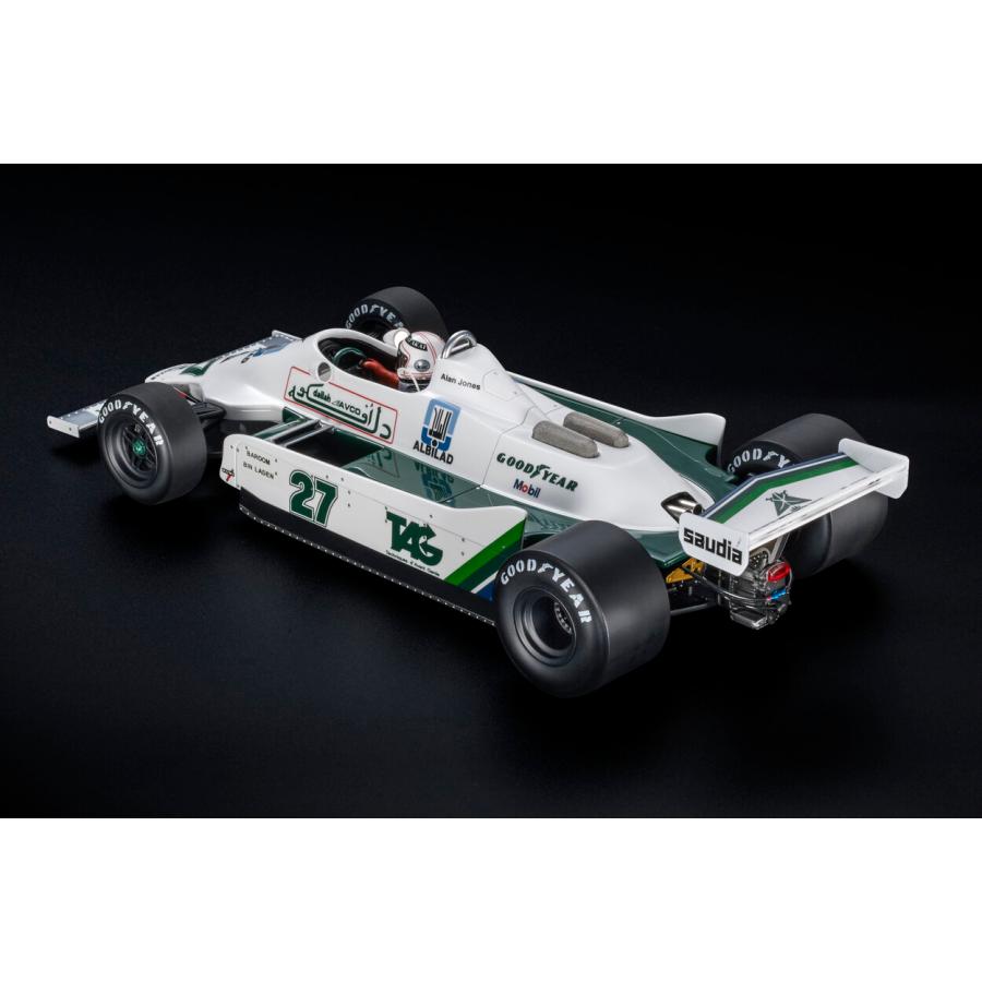WILLIAMS  F1 FW07 FORD N 27 WINNER DUTCH GP  フィギュア付き  1979 ALAN JONES - WHITE/GP Replicas 1/18ミニカー |  | 01