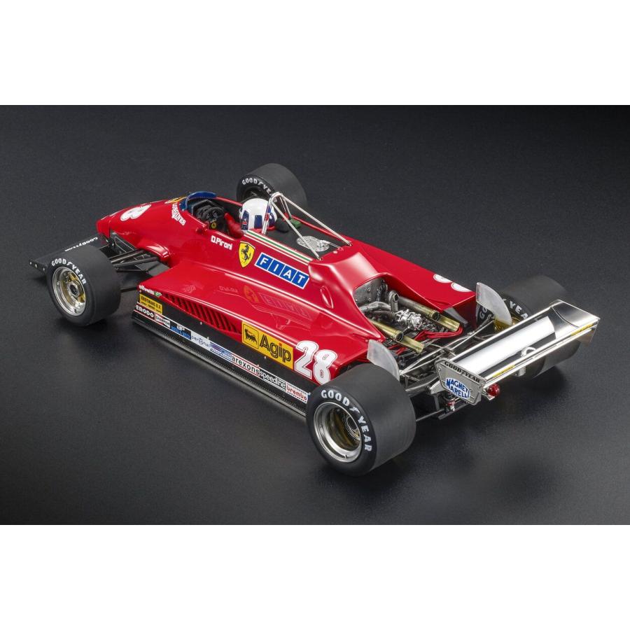 Ferrari 126C2 1982 レッド #28 D.ピローニ ザントフォールトGP優勝車