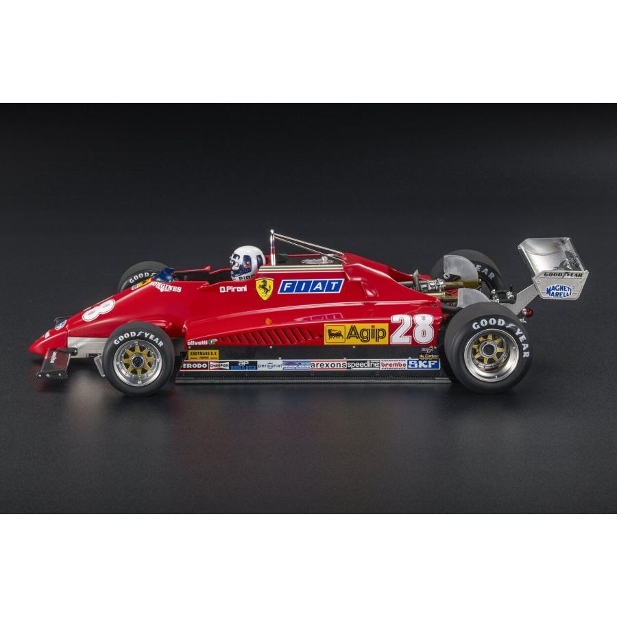 Ferrari 126C2 1982 レッド #28 D.ピローニ ザントフォールトGP優勝車