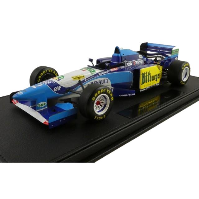 Benetton B195 1995年 F1 GP #2 J ハーバート ディスプレイケース付き/ GP Replicas 1/18 ミニカー | 