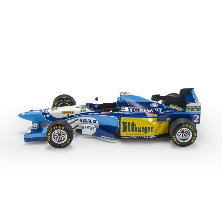 Benetton B195 1995年 F1 GP #2 J ハーバート ディスプレイケース付き/ GP Replicas 1/18 ミニカー |  | 02