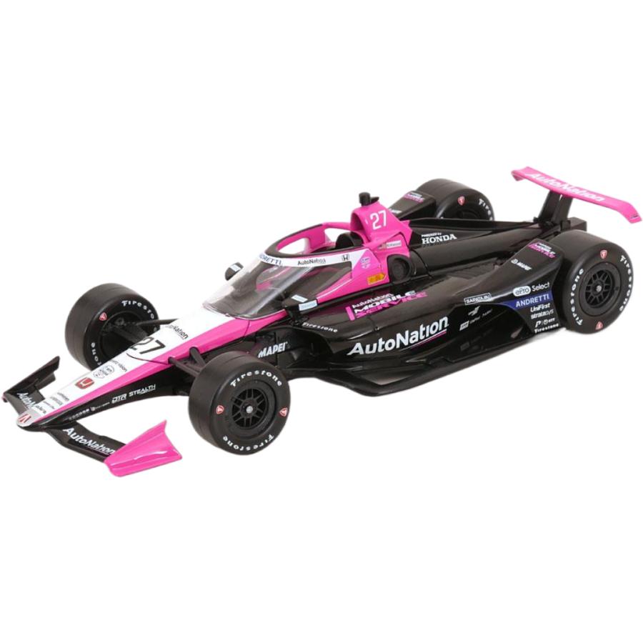 Hondaホンダ No.27 Indyインディ 500 2024 Kirkwoodカークウッド / Greenlight 1/18 ミニカー | 
