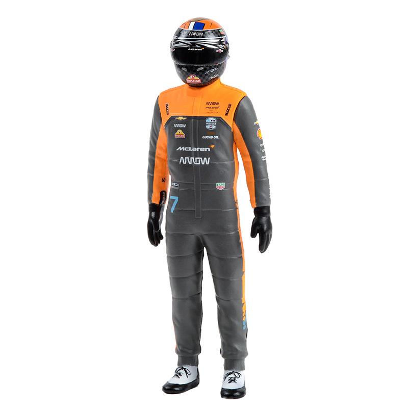 Arrow McLaren SP アロー マクラーレン ロッシ #7 フィギュア付 インディカー 模型 / Greenlight 1/18 フィギュア | 