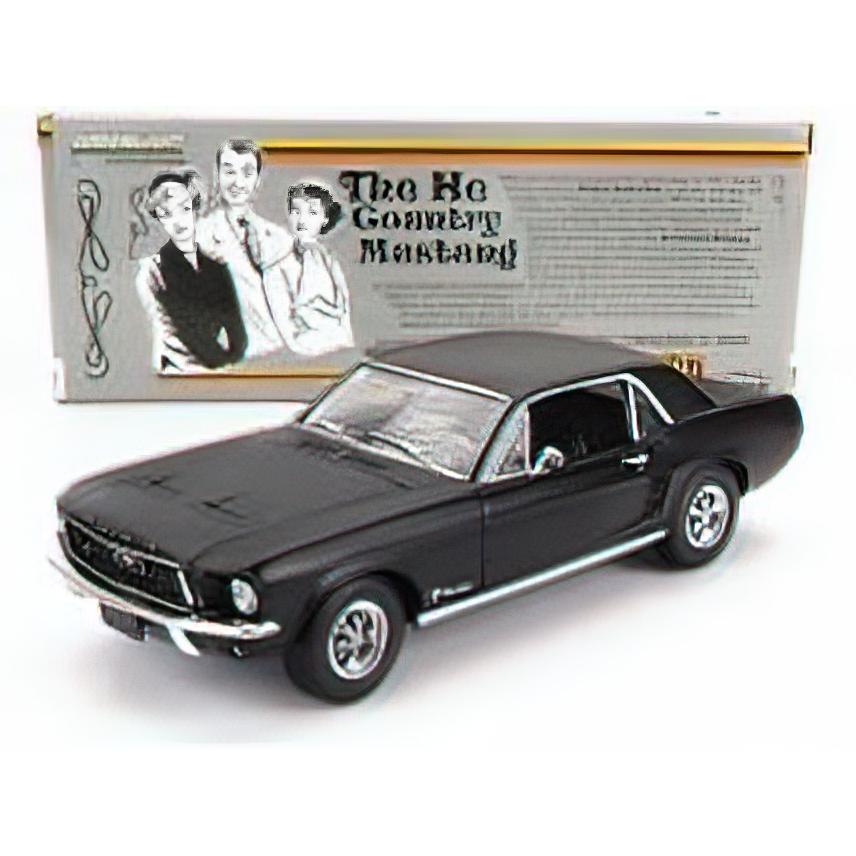 FORD USA MUSTANG COUPE 1968 - THE HE COUNTRY MUSTANG BLACK/Greenlight 1/18 ミニカー | 