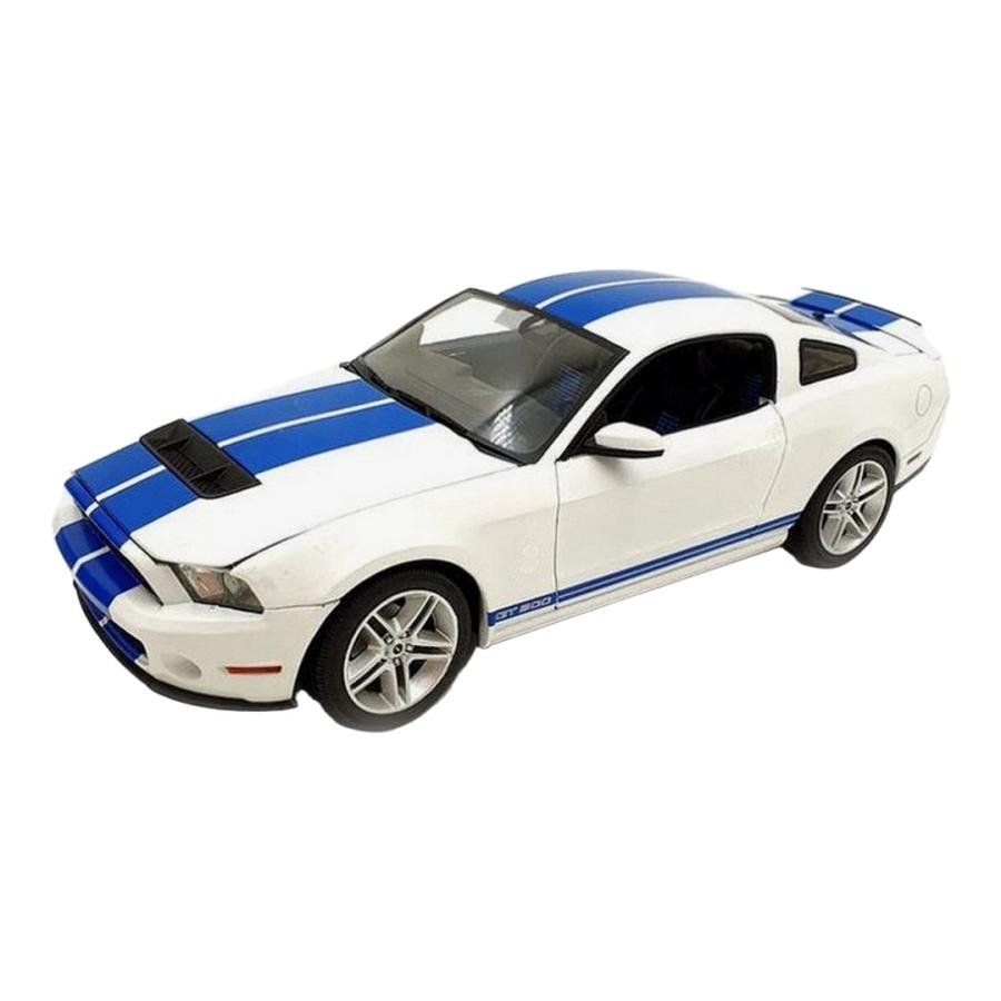 Shelbyシェルビー GT500 2011 パフォーマンスホワイト ブルーストライプ / GREENLIGHT 1/18 ミニカー | 