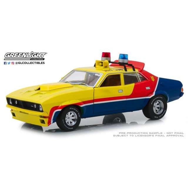 1973 Xb Ford Falcon V8 Police Interceptor 映画 Mad Maxマッドマックス Greenlight 1 18 ミニカー Green バスクホビー 通販 Yahoo ショッピング