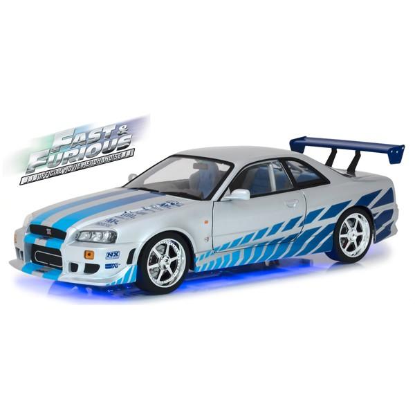1999 日産スカイライン GT-R (R34) Neon LED Lights Underglow 映画