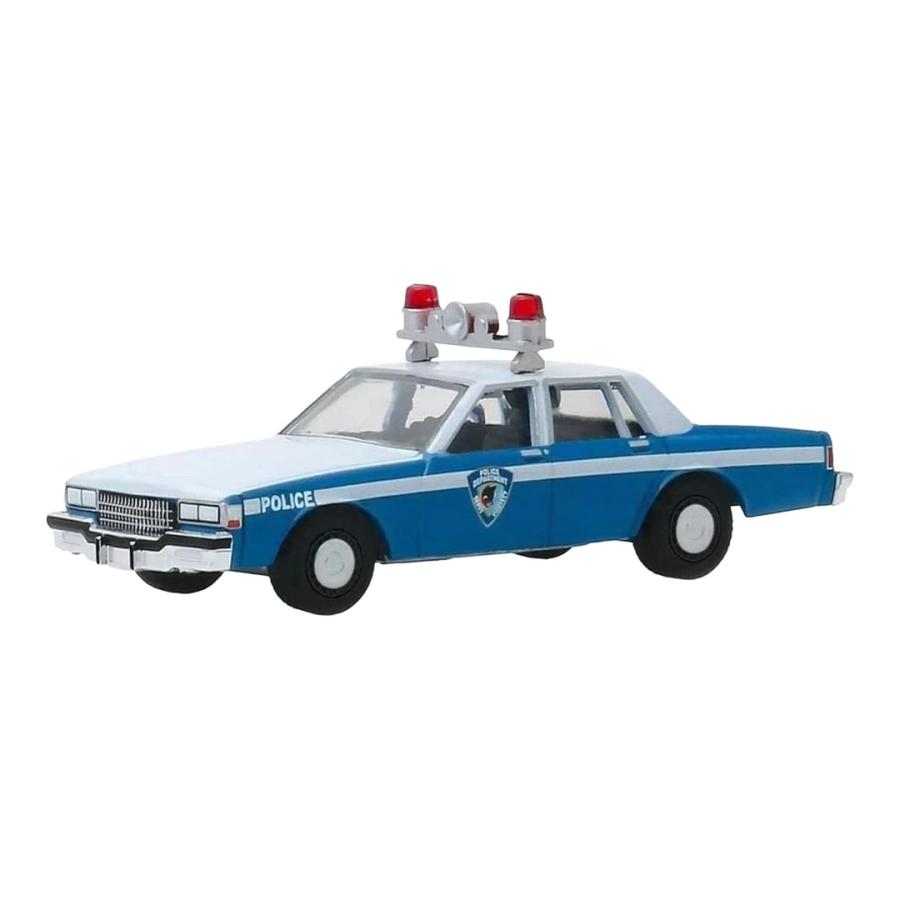 【予約】 シボレー カプリス ウィルメット警察 ホーム・アローン 1986 ブルー ホワイト / GreenLight 1/18 ミニカー | 