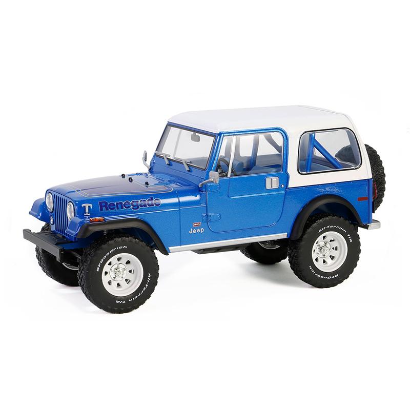 1978 Jeep CJ 7 Renegade キャプテンブルーメタリック ミニカー / GREENLIGHT 1/18 | 