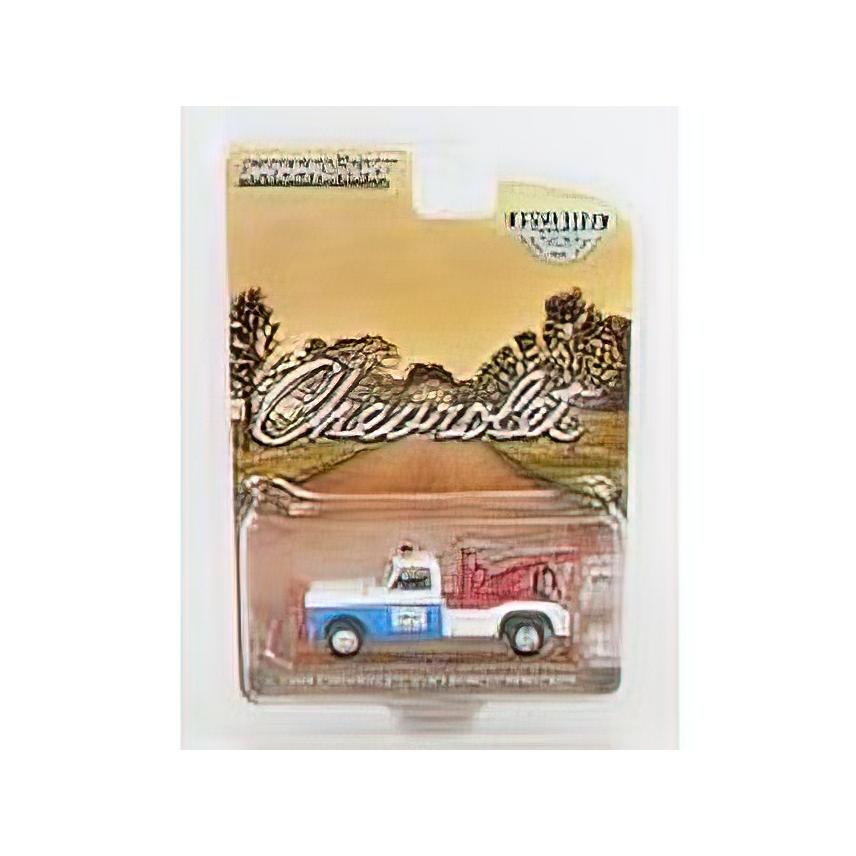 CHEVROLETシボレー C-30 TRUCK CARRO ATTREZZI - WRECKER ROAD SERVICE 1969 - WHITE BLUE RED /Greenlight 1/64 ミニカー | 