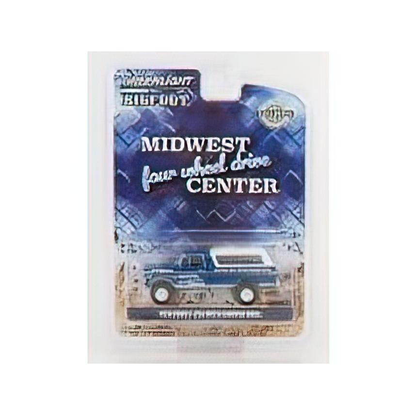 FORD USA - F-250 PICK-UP CLOSED 1974 - BLUE WHITE /Greenlight 1/64 ミニカー | 