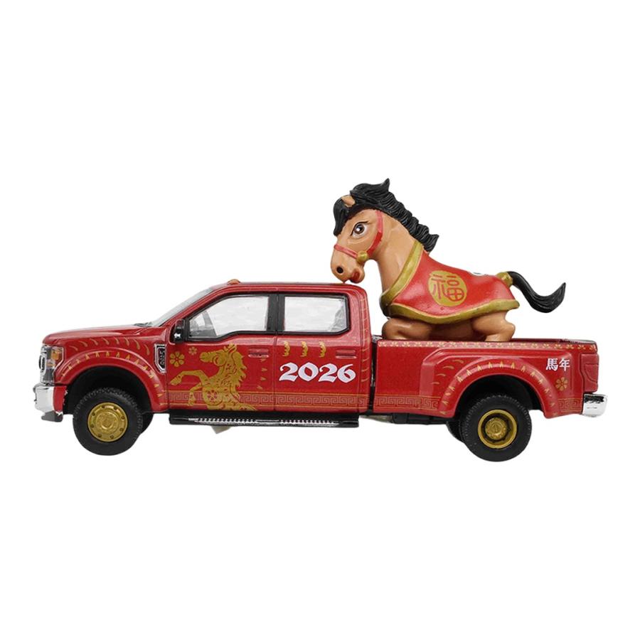 Fordフォード 2022 F 450 2026 Year of the Horse Chinese / Greenlight 1/64 模型 | 