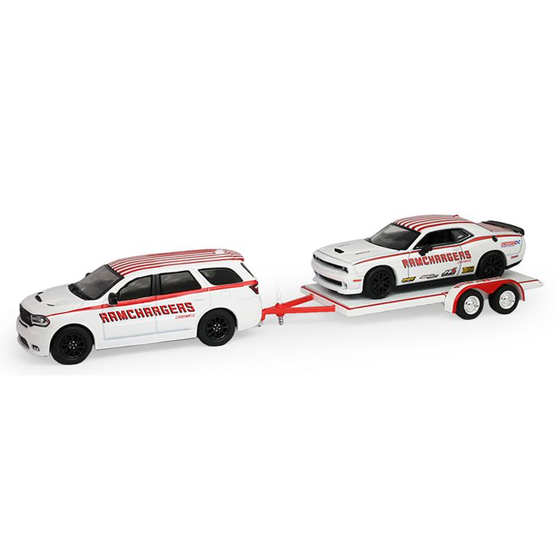 Dodge Durango 2018 & Dodge Challenger RT H 2016 Greenlight 1/64 ミニカー 模型 | 