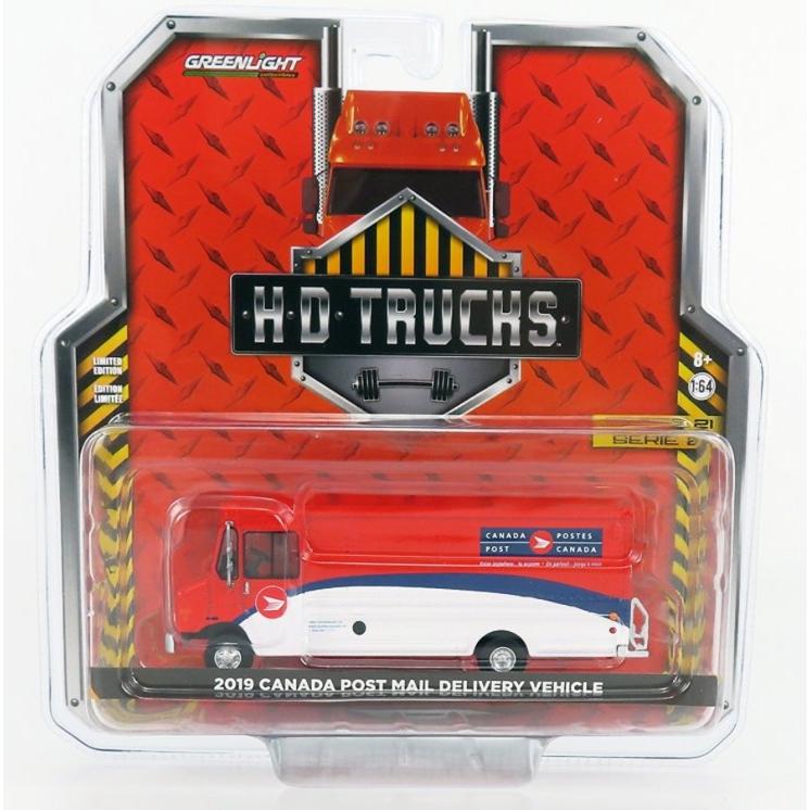 カナダポスト 郵便配達トラック 2019 ホワイト/レッド / Greenlight 1/64 ミニカー | 
