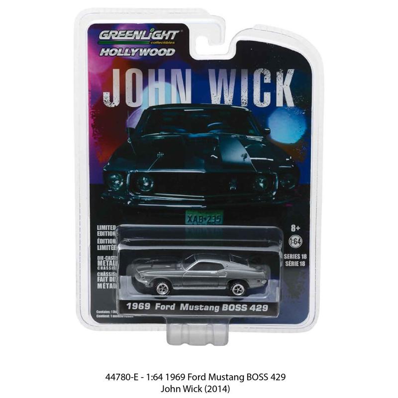 1969 Ford Mustangマスタング BOSS 429 映画ジョン・ウィック (2014