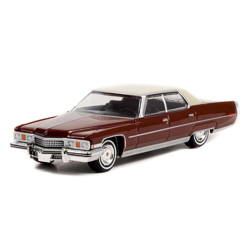 Cadillacキャデラック デビル セダン 1973 高級車 模型 ダイキャスト