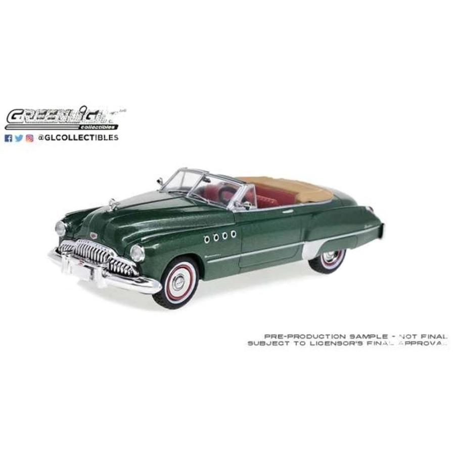 【予約】 ビュイック ロードマスター コンバーチブル 1949 グリーン / GreenLight 1/43 ミニカー | 