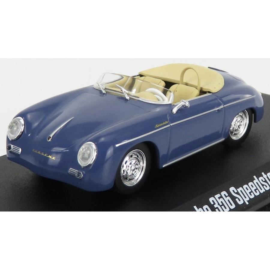 PORSCHE 356 スピードスター 1958 ブルー/ Greenlight 1/43 ミニカー | 