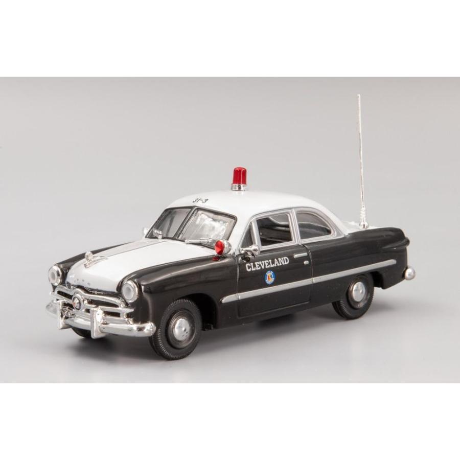 Ford Cleveland Police 1949 Cleveland Ohio /ブラックホワイト// Greenlight 1/43 ミニカー | 