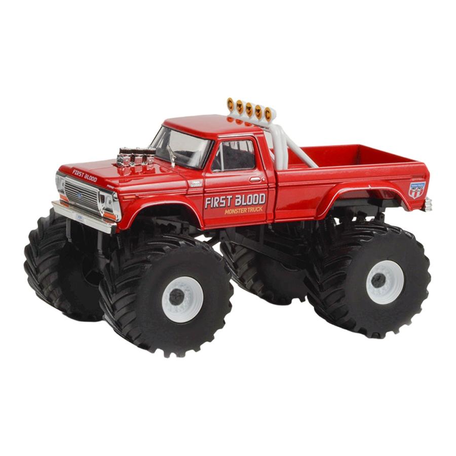 Fordフォード 1978 F 250 Monster Truck with 6 First Blood / Greenlight 1/43 模型 | 