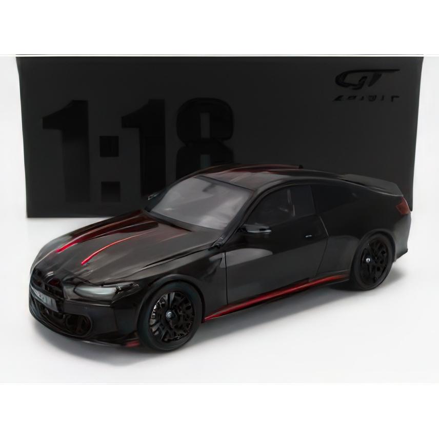 BMW M4 CSL (G82) COUPE 2023 BLACK/GT SPIRIT 1/18ミニカー
